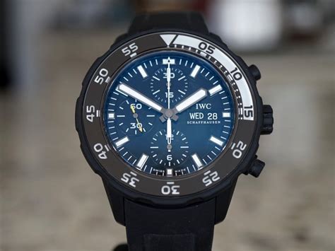 iwc 3767 05|IWC 3767 Galapagos Aquatimer Chronograph. Ref: 3767.